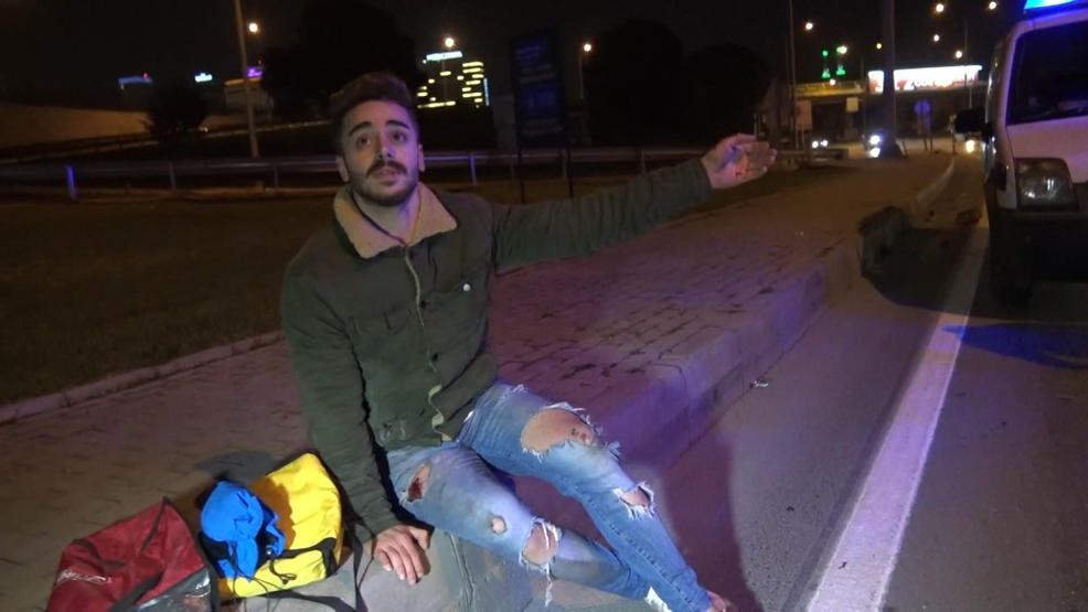 Aracı 20 takla attı, otomobili için ağladı