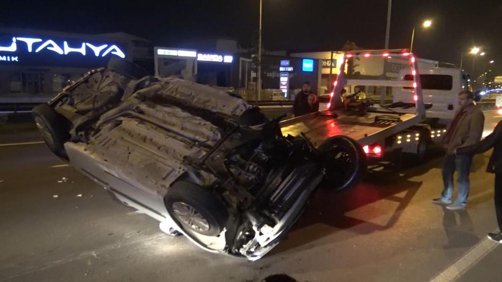 Aracı 20 takla attı, otomobili için ağladı