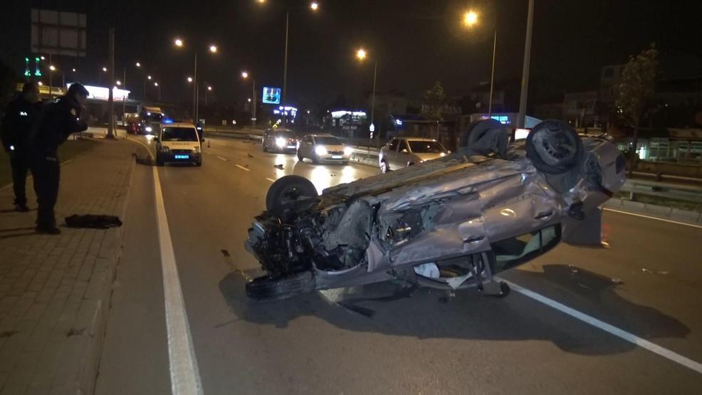 Aracı 20 takla attı, otomobili için ağladı