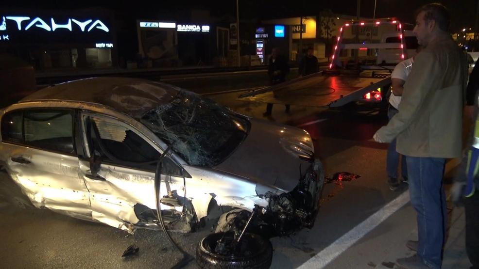 Aracı 20 takla attı, otomobili için ağladı