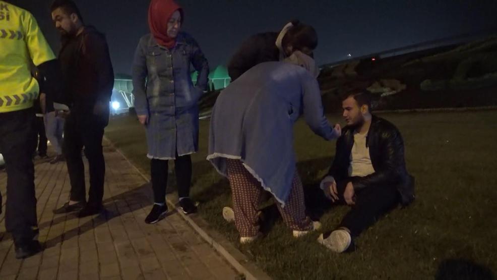 Aracı 20 takla attı, otomobili için ağladı