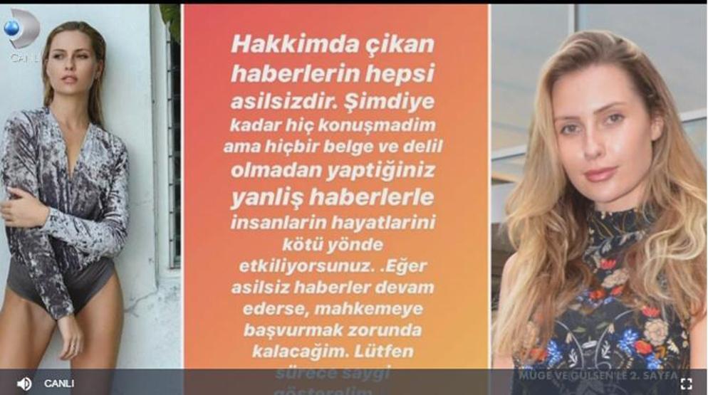 Chloe Loughnandan o iddialara açıklama