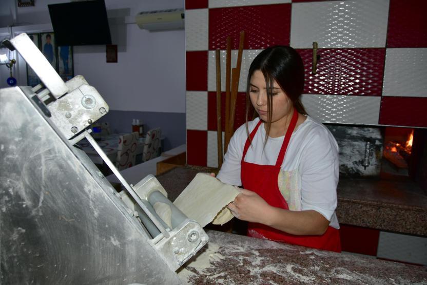 Muğlanın kadın pide ustası