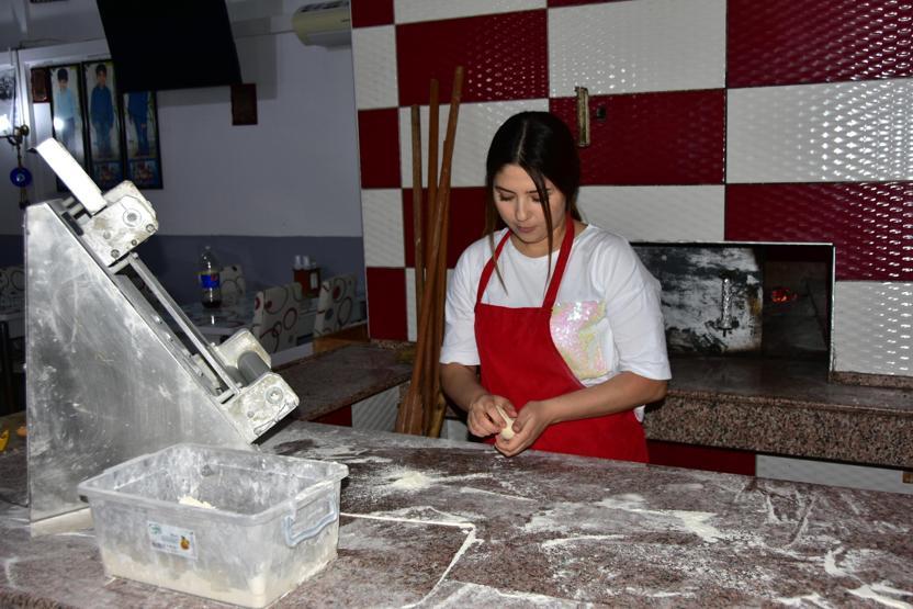 Muğlanın kadın pide ustası