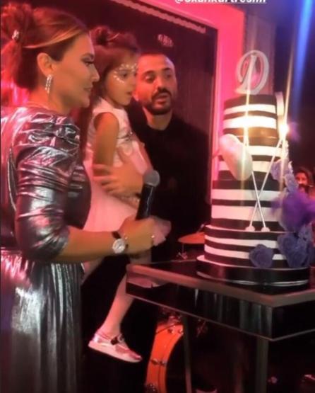 Demet Akalın ve Okan Kurtun 8. yıl kutlamasına yıldız yağdı