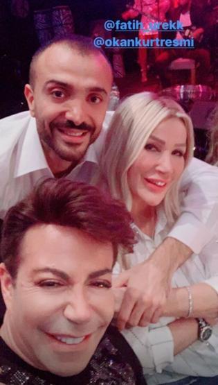 Demet Akalın ve Okan Kurtun 8. yıl kutlamasına yıldız yağdı