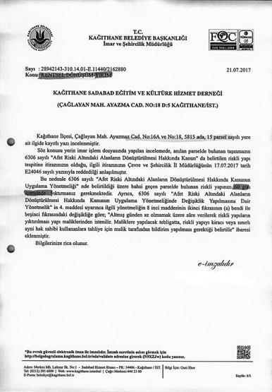 Yıkılan yurt binası ile ilgili ürküten rapor
