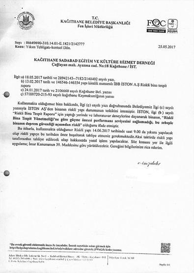 Yıkılan yurt binası ile ilgili ürküten rapor
