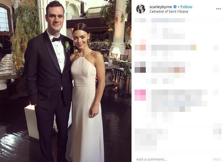 Cooper Hefner ile Scarlett Byrne evlendi