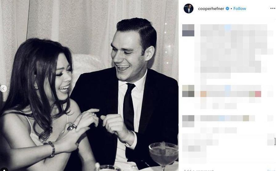 Cooper Hefner ile Scarlett Byrne evlendi