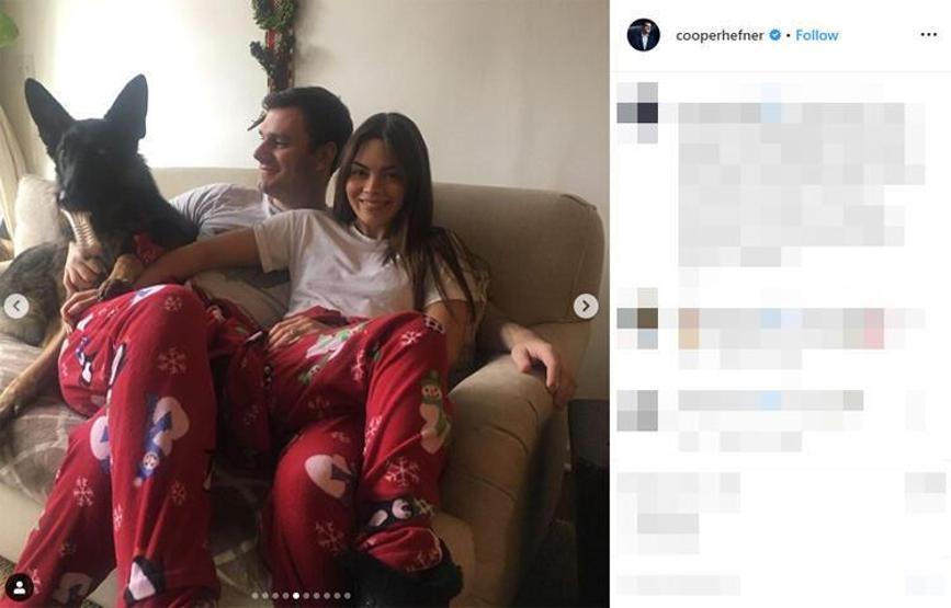 Cooper Hefner ile Scarlett Byrne evlendi