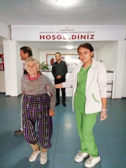 Ayten teyze huzurevinde yaşayacak