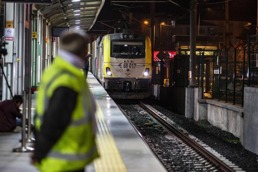 Çinden Avrupaya giden ilk yük treni Marmaraydan geçti