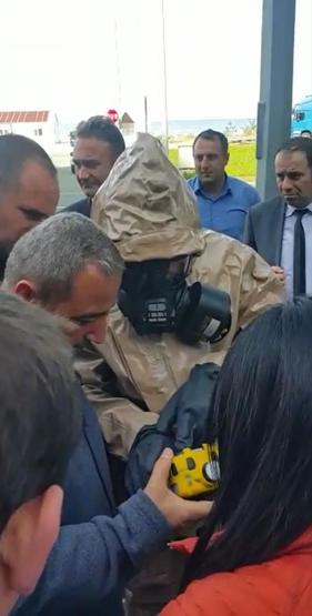 Yer altından çıkan esrarengiz buhar