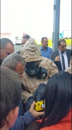 Yer altından çıkan esrarengiz buhar