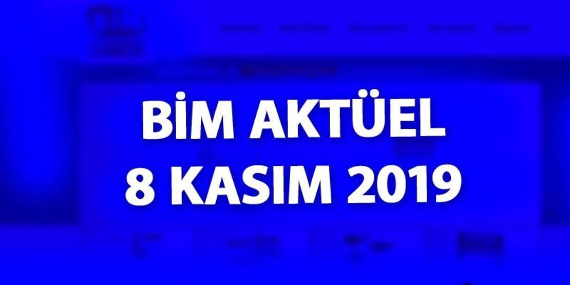 8 Kasım 2019 BİM aktüel katalog... İşte 8 Kasım Cuma günü BİM indirimli ürünleri