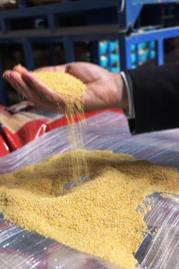 Mezopotamya güneşi bulgur için sıraya girdiler