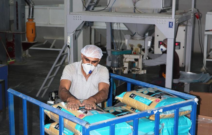 Mezopotamya güneşi bulgur için sıraya girdiler