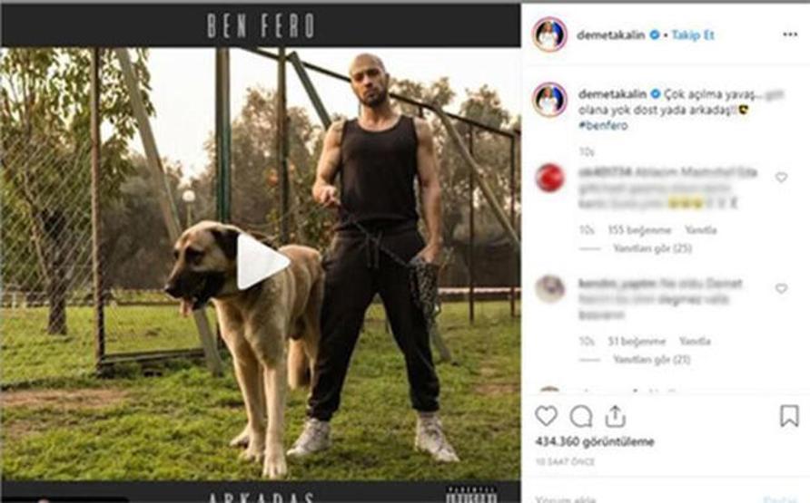 Demet Akalından Kerimcan Durmaza yanıt