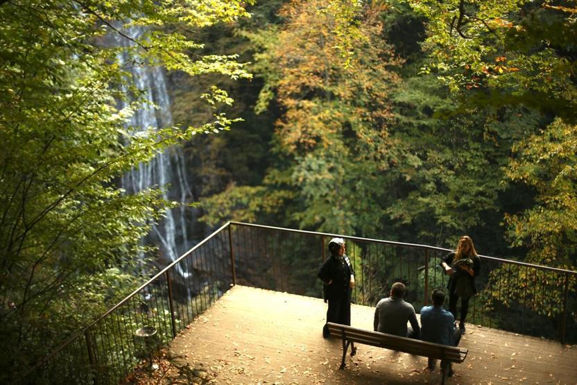 Bolu ve Düzcede büyüleyen doğa görüntüleri