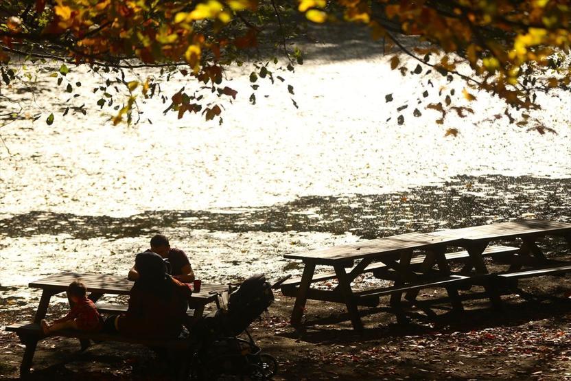 Bolu ve Düzcede büyüleyen doğa görüntüleri