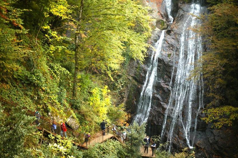 Bolu ve Düzcede büyüleyen doğa görüntüleri