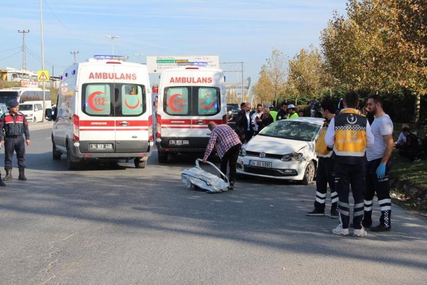 Nikah törenine giderken feci kaza