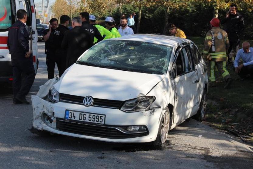 Nikah törenine giderken feci kaza