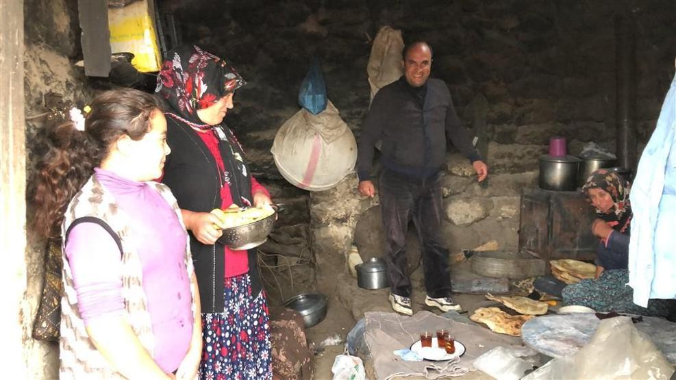 Karsta köylerde kış hazırlığı