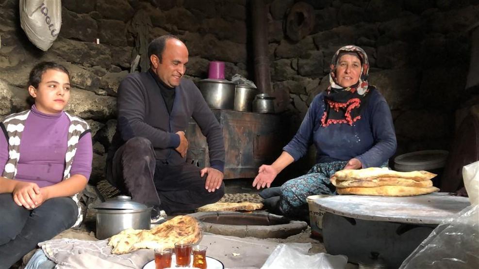 Karsta köylerde kış hazırlığı