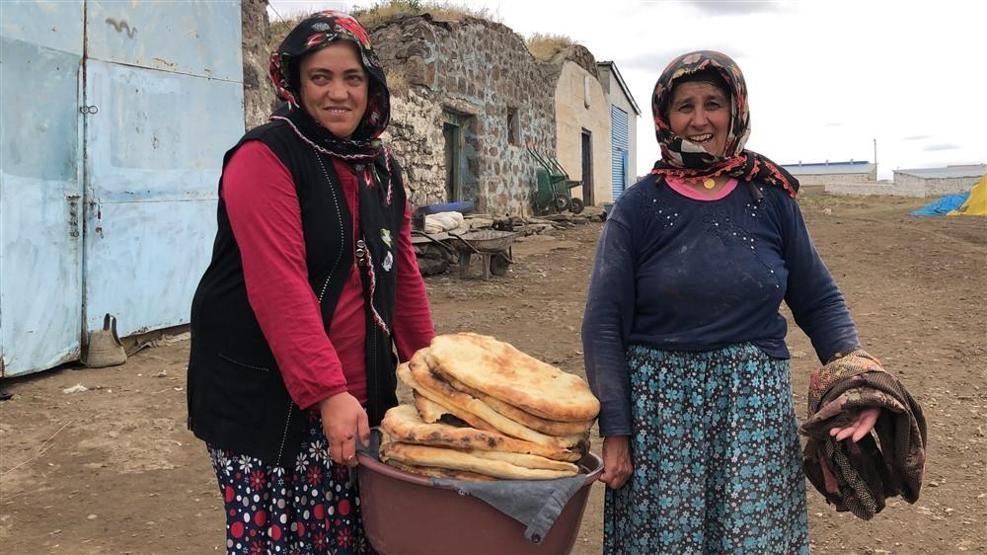 Karsta köylerde kış hazırlığı