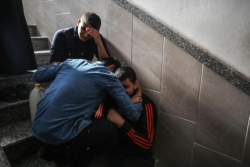 İslami Cihadın komutanlarından Ebul Atanın cenazesi toprağa verildi