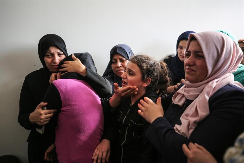 İslami Cihadın komutanlarından Ebul Atanın cenazesi toprağa verildi