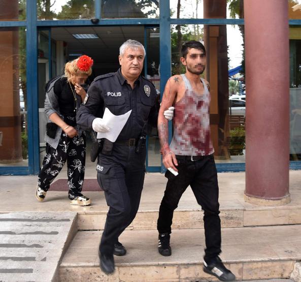 Sevgilisini taciz ettiğini öne sürdüğü çocuğu döner bıçağıyla yaraladı