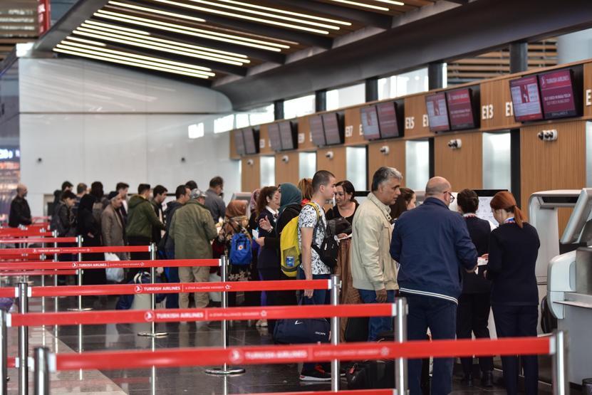 İstanbul Havalimanı ara tatille hareketlendi