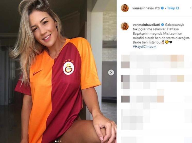 Vanessa Vailatti Galatasaray için geliyor