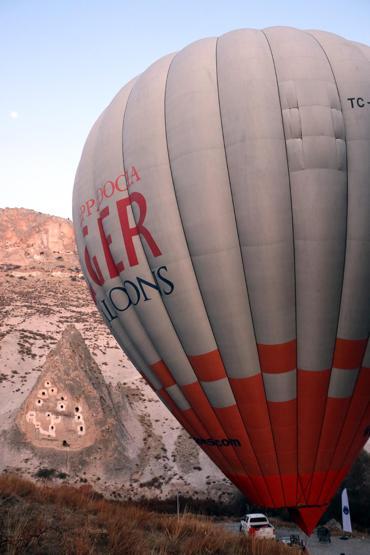 Kayseride ilk kez balon havalandı