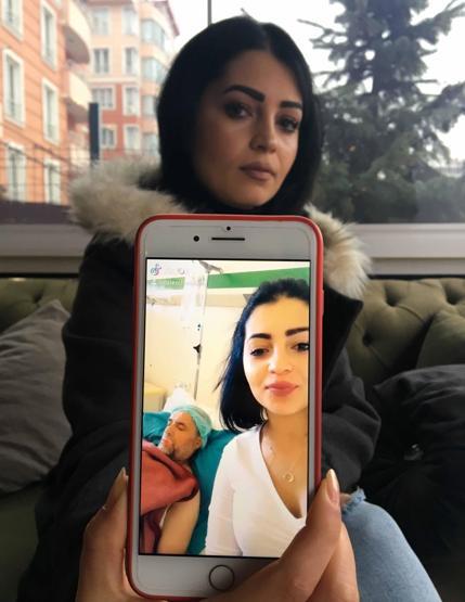 Babası ile çektiği video başına dert açtı