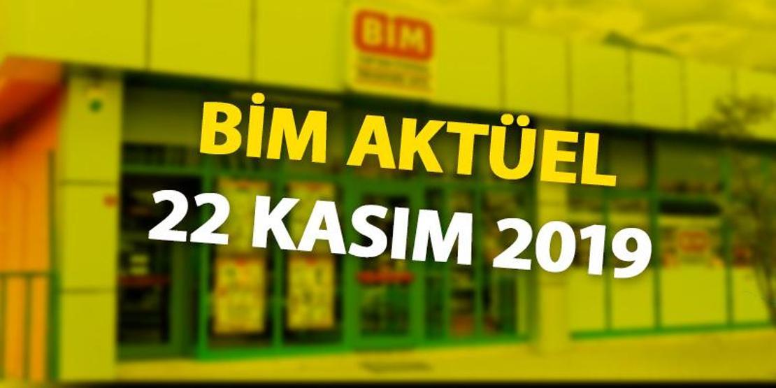 BİM aktüel 22 Kasım 2019 kataloğu... BİM indirimli ürünler kataloğu 22.11.2019
