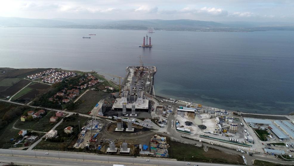 1915 Çanakkale Köprüsü adım adım yükseliyor