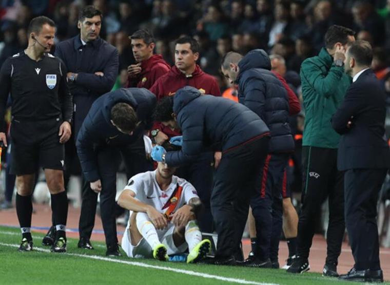 Pellegrini kanlar içinde kaldı