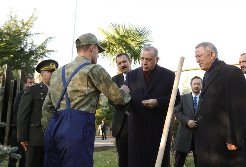 Cumhurbaşkanı Erdoğan‘dan tezkeresine 10 gün kalan askere hediye