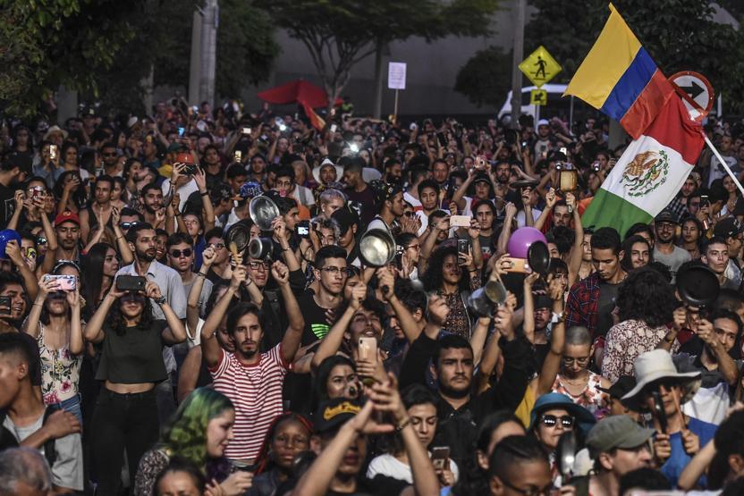 Kolombiyadaki protestolar sürüyor