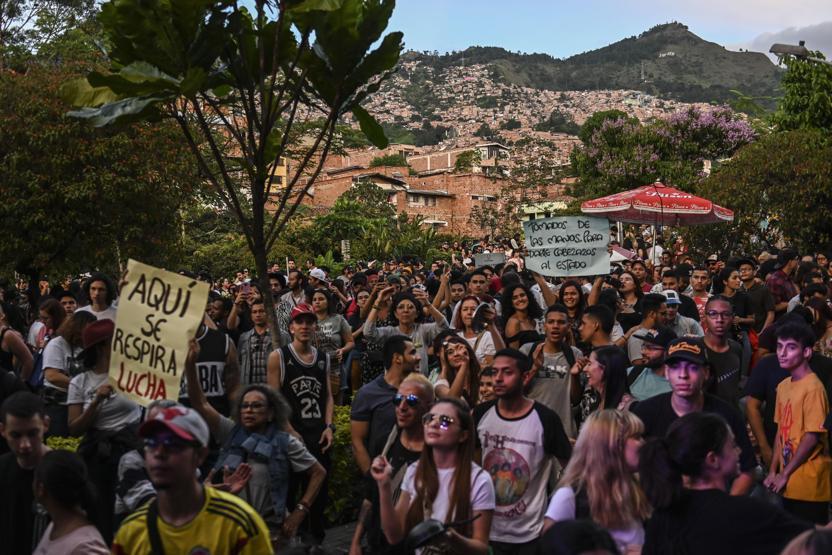 Kolombiyadaki protestolar sürüyor