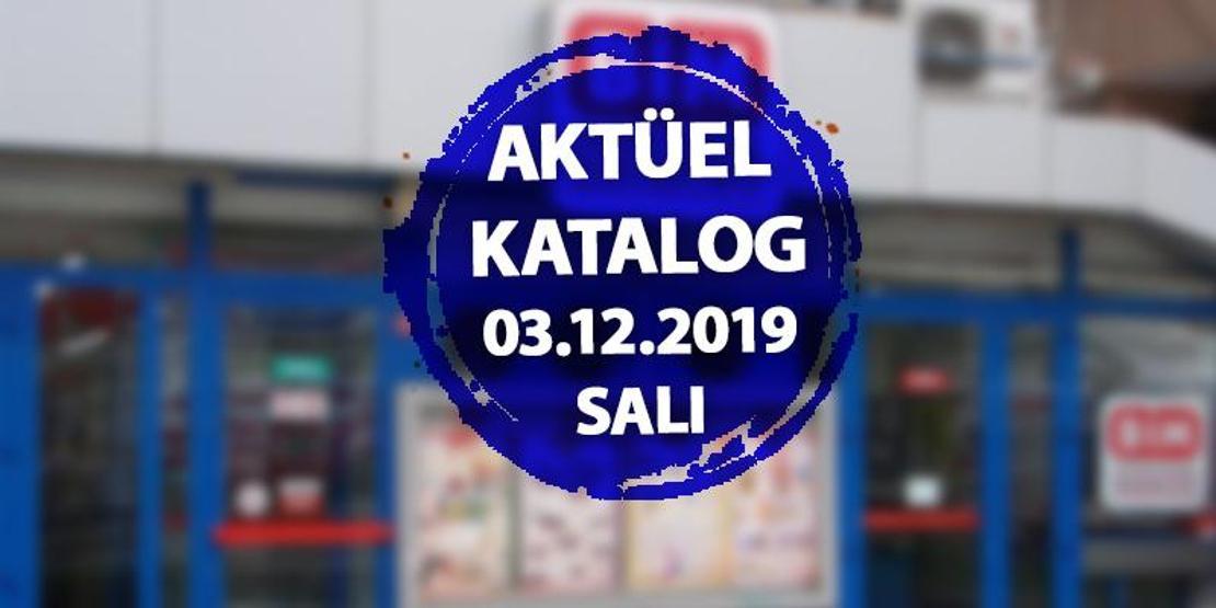 BİM aktüel katalog 3 Aralık 2019 Salı indirimli ürünler listesi belli oldu