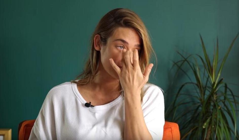 Müge Boz doğum anını gözyaşları içinde anlattı
