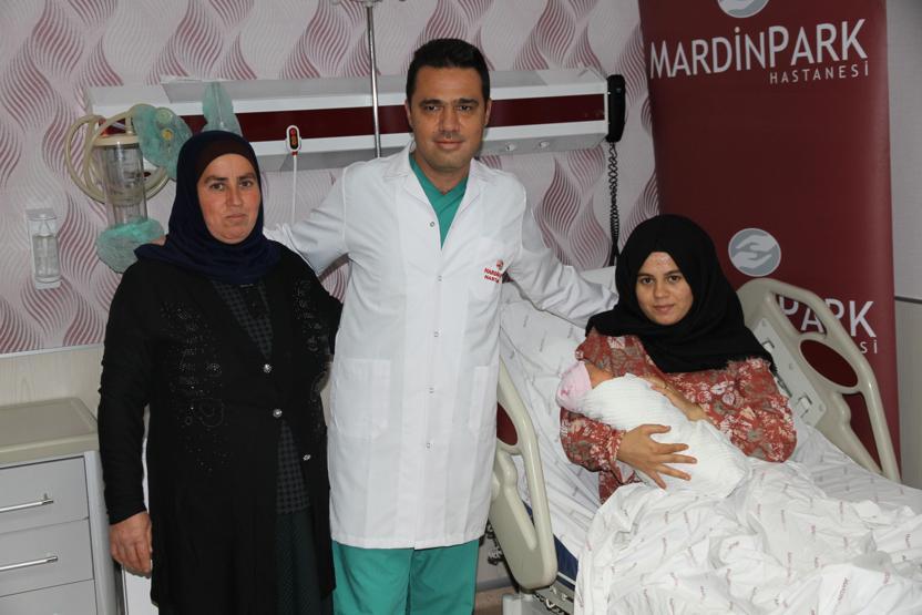 Şehidin bebeğine vasiyet ettiği isim verildi