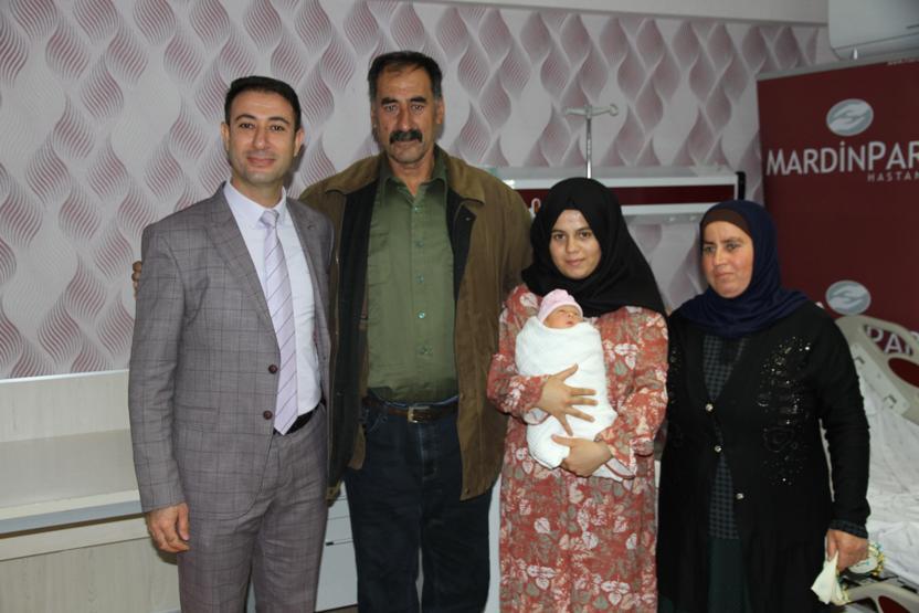 Şehidin bebeğine vasiyet ettiği isim verildi
