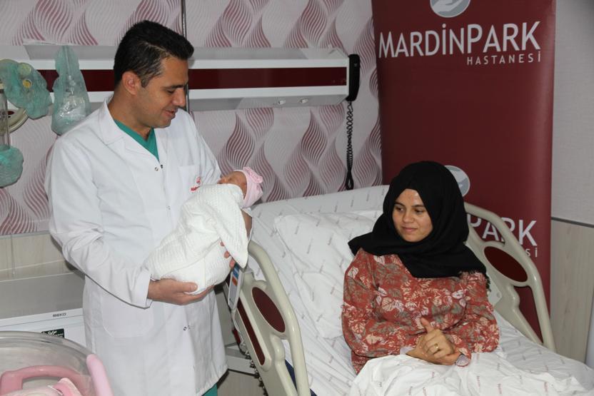 Şehidin bebeğine vasiyet ettiği isim verildi