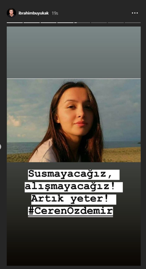 Ceren Özdemirin ölümü Türkiyeyi yasa boğdu... Ünlü isimlerden tepki yağdı